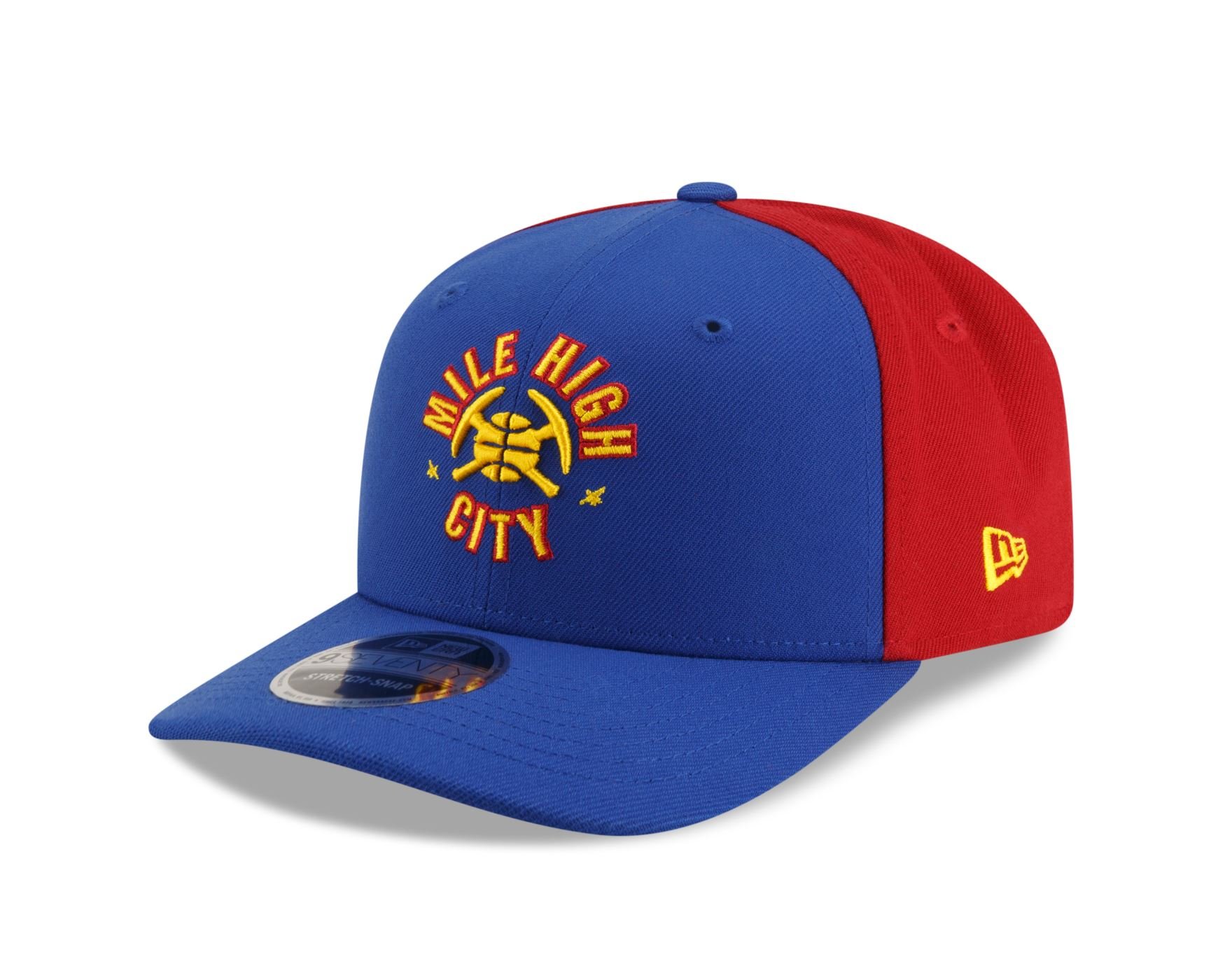 Bone New Era  9SEVENTY Strtch Snap  Denver Nuggets NBA Azul
