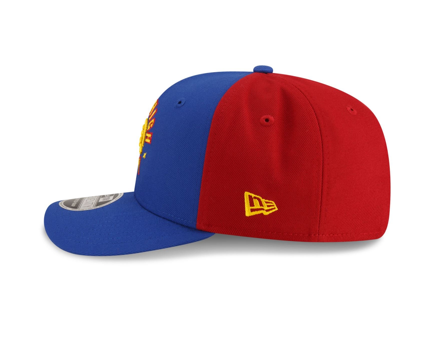 Bone New Era 9SEVENTY Strtch Snap Denver Nuggets NBA Azul Azul/Vermelho 7