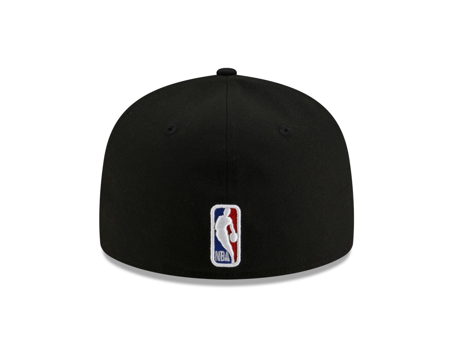 Bone New Era  59FIFTY Milwaukee Bucks NBA Preto Preto 5