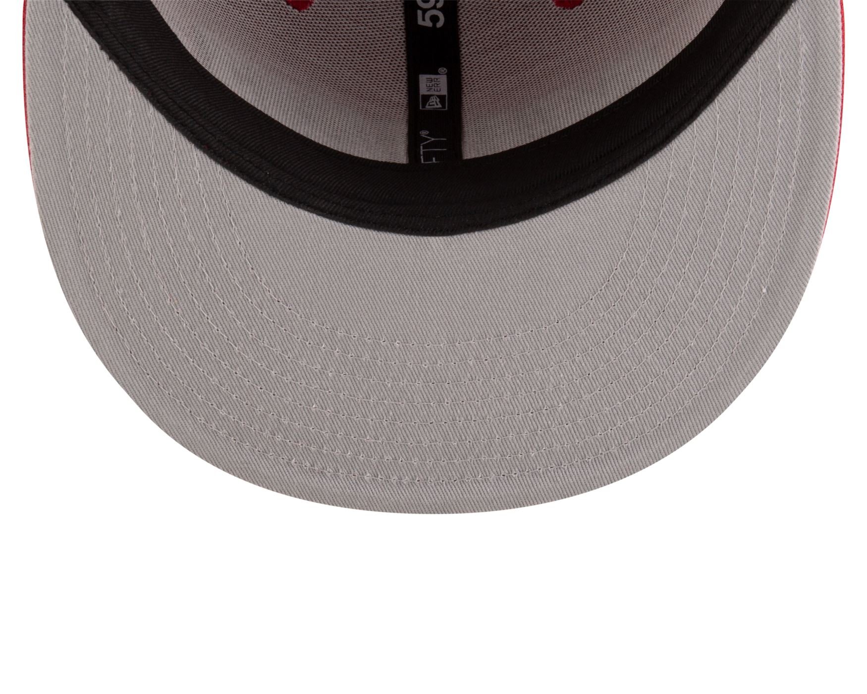 Bone New Era  59FIFTY Miami Heat NBA Vermelho Vermelho 6