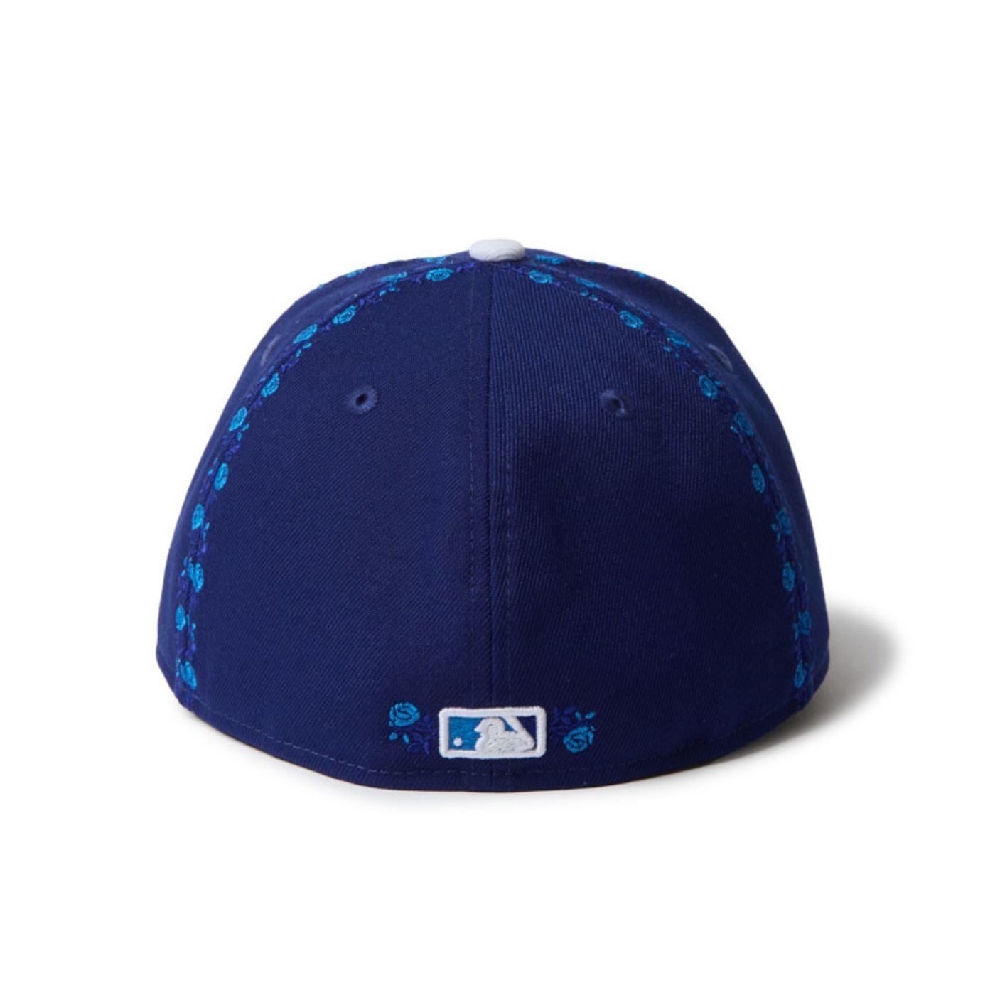 Bone New Era 59FIFTY Low Profile Los Angeles Dodgers MLB Off White Azul 4