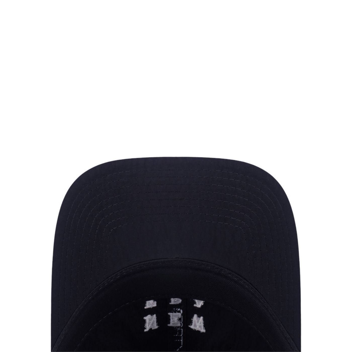 Bone New Era 9FORTY Branded Preto Preto 4