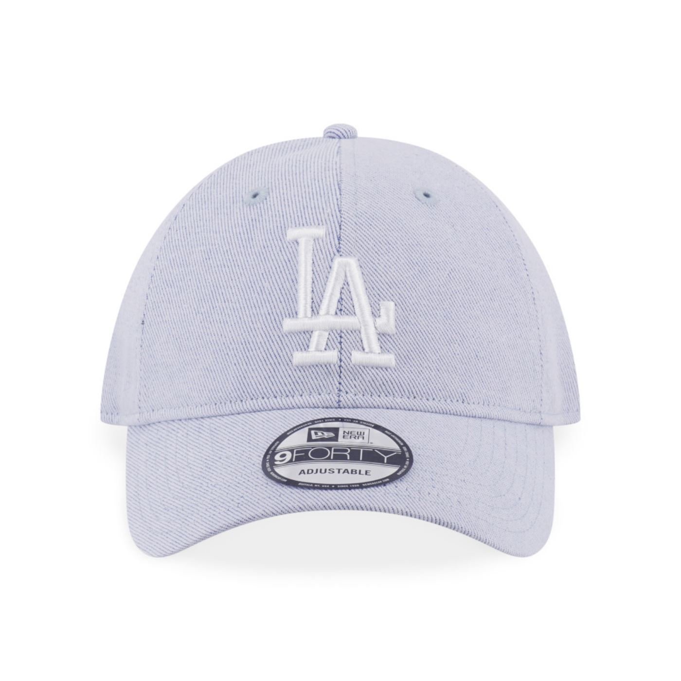 Bone New Era  9FORTY Los Angeles Dodgers MLB Azul Cinza 2