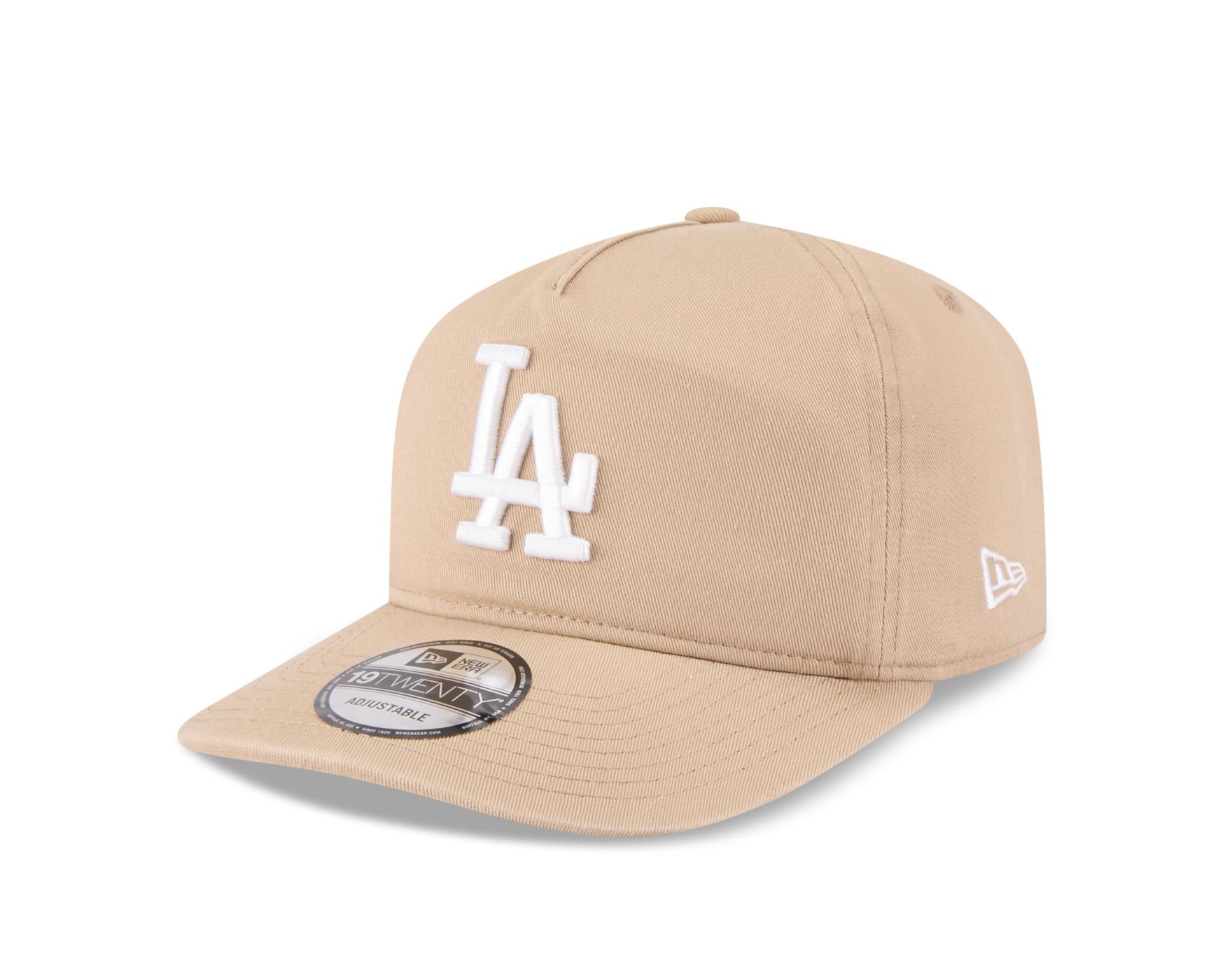 Bone New Era 19TWENTY Los Angeles Dodgers Quickstrike 2025 Bege