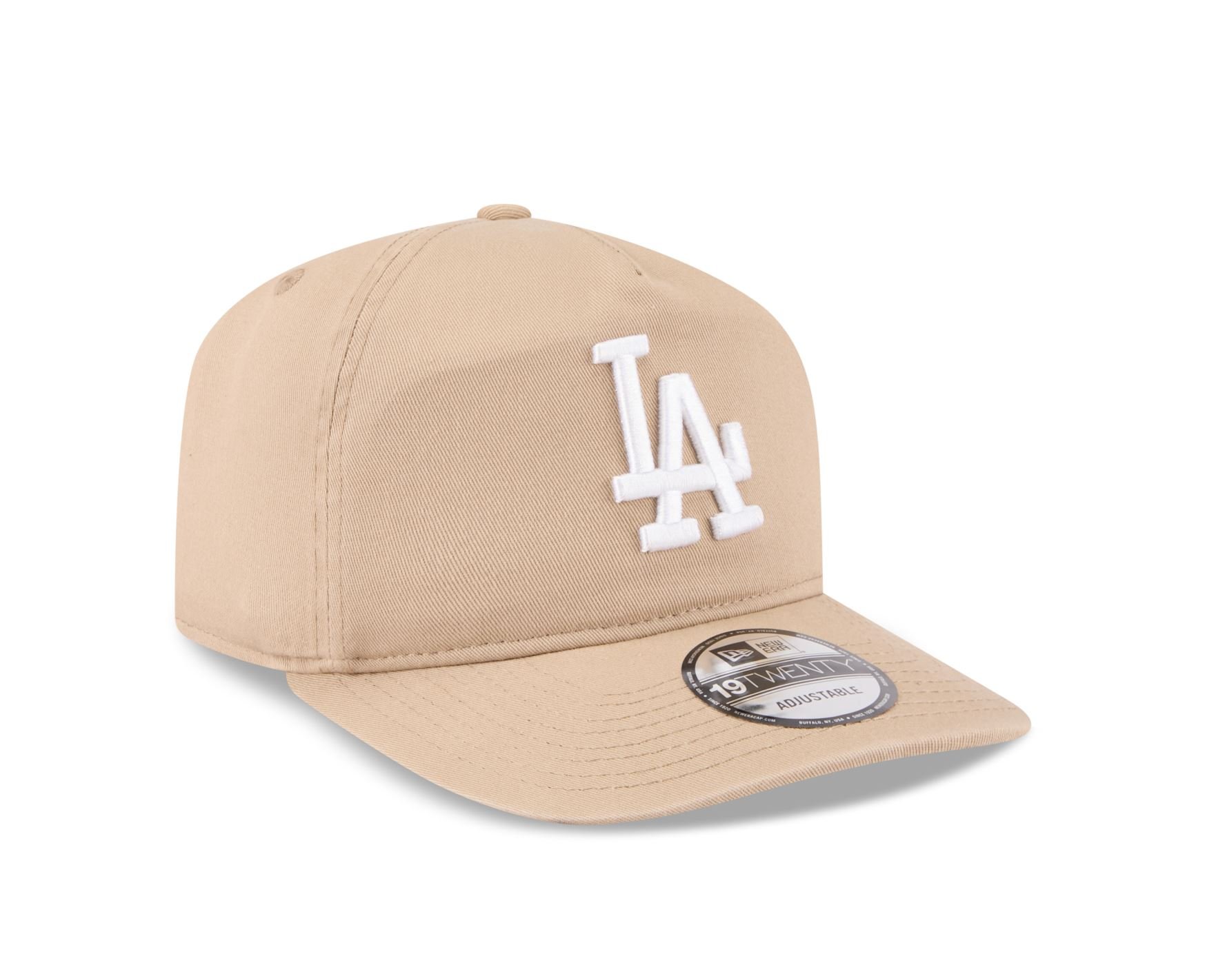 Bone New Era 19TWENTY Los Angeles Dodgers Quickstrike 2025 Bege Bege 2