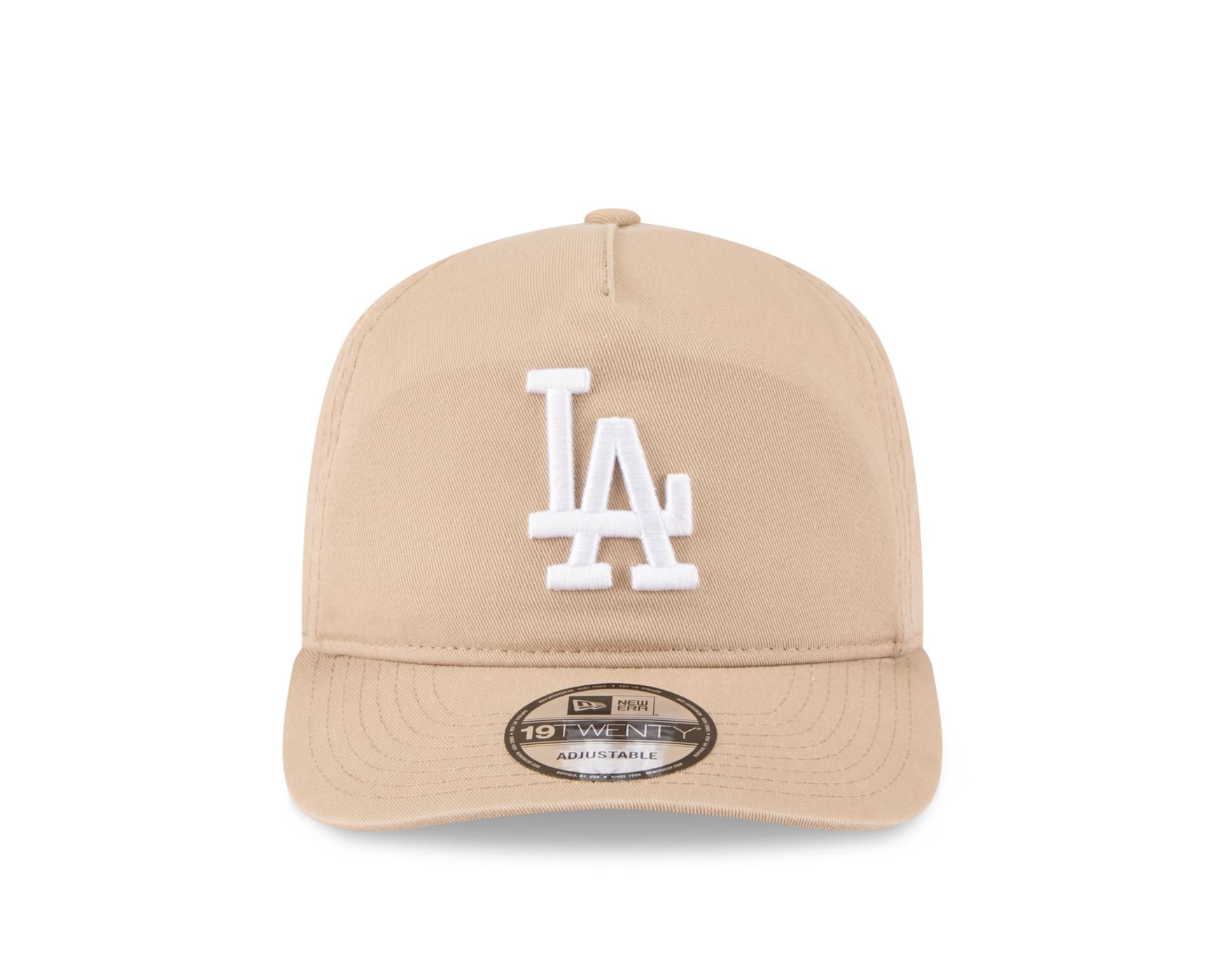Bone New Era 19TWENTY Los Angeles Dodgers Quickstrike 2025 Bege Bege 3