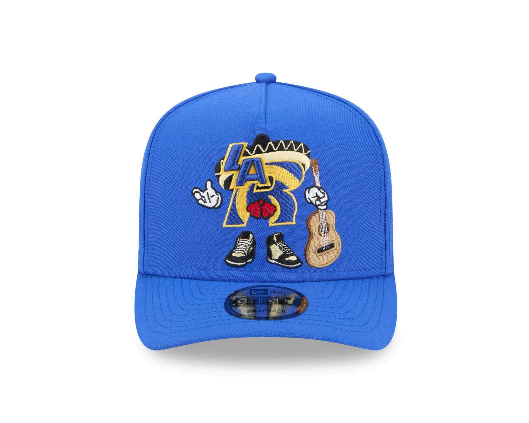 Bone New Era 9FIFTY A-FRAME Los Angeles Rams NFL Azul Azul 2