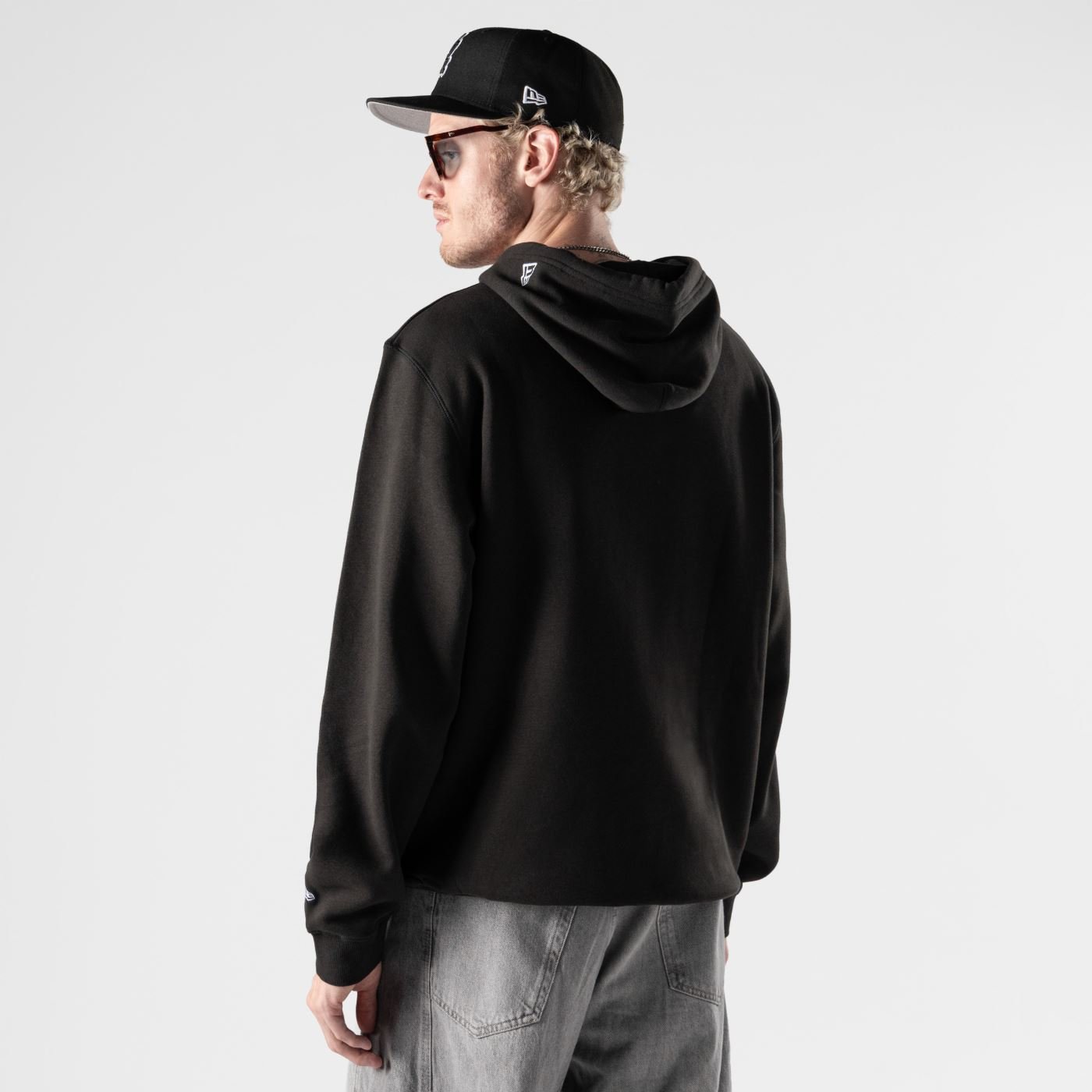 Moletom New Era Canguru Fechado Chicago White Sox MLB Hyperfly Preto Preto 7