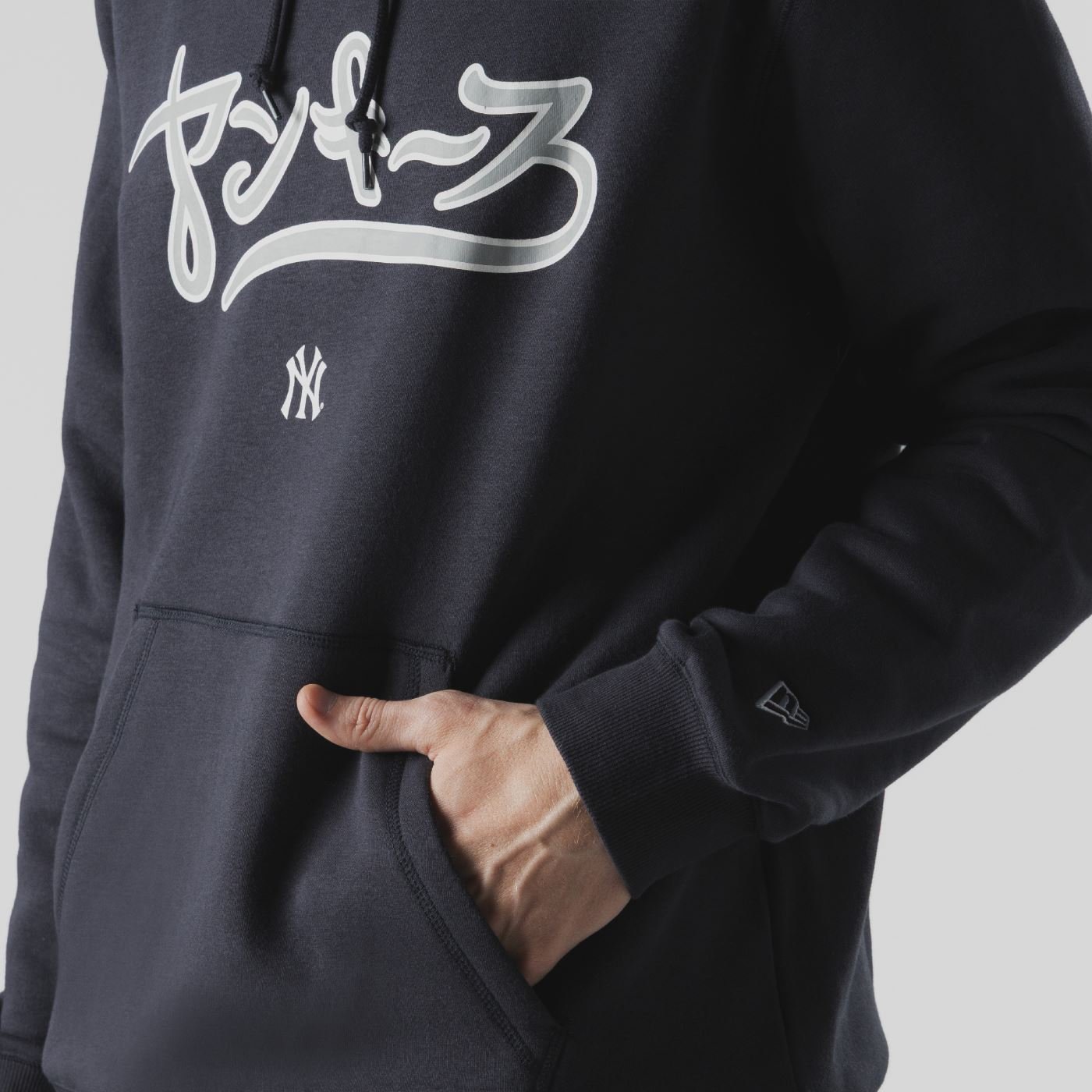 Moletom New Era Canguru Fechado New York Yankees MLB Hyperfly Marinho Marinho 6