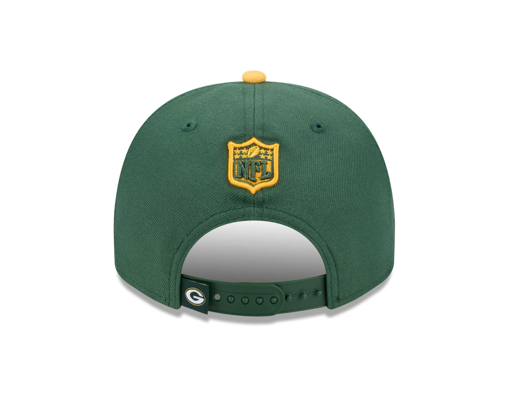 Bone New Era 9FIFTY A-FRAME Green Bay Packers NFL Verde Verde/Amarelo 5