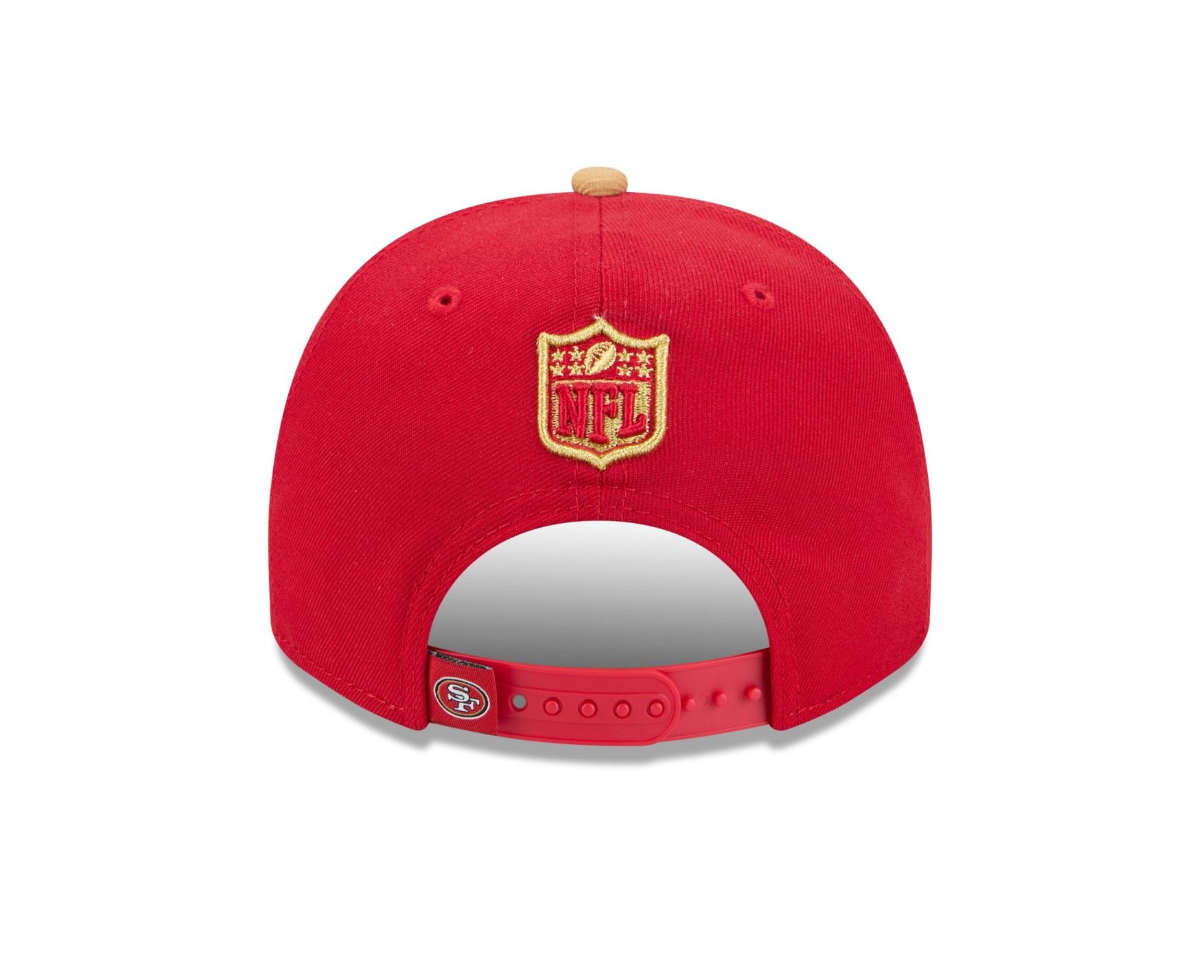 Bone New Era 9FIFTY A-FRAME San Francisco 49ers NFL Vermelho Vermelho 5