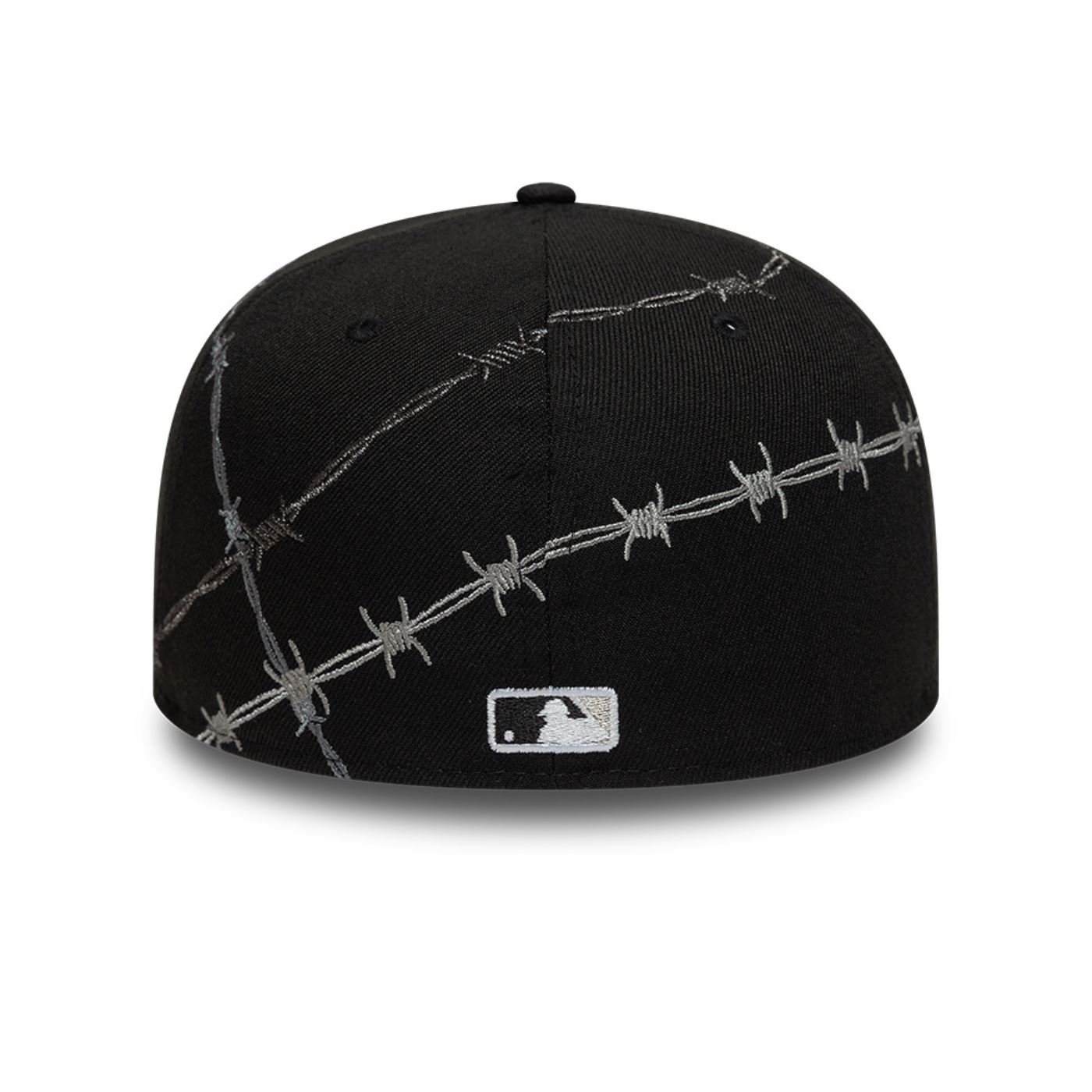 Bone New Era 59FIFTY Chicago White Sox MLB Preto Preto 5