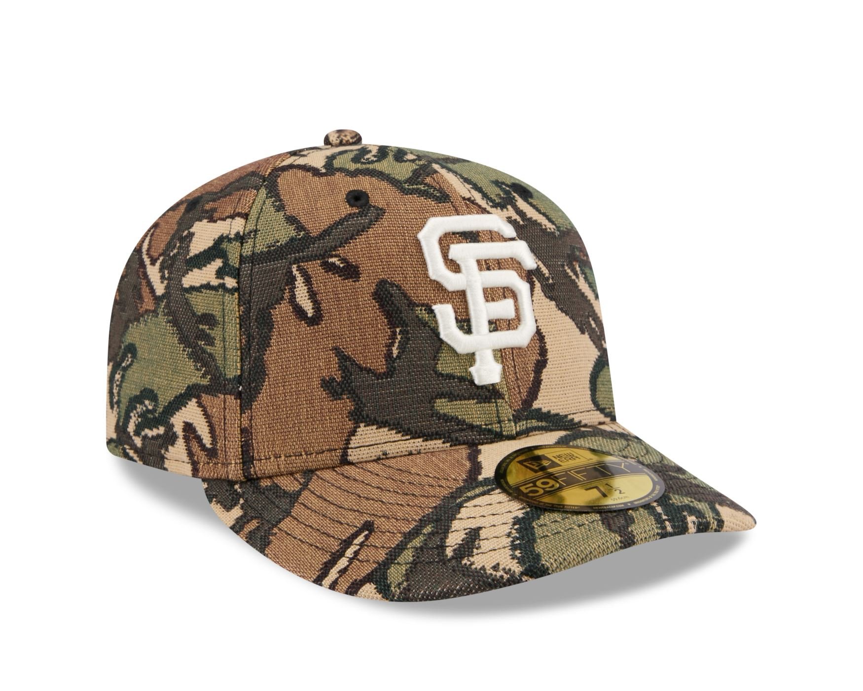 Bone New Era 59FIFTY San Francisco Giants MLB Militar Marrom/Verde 3