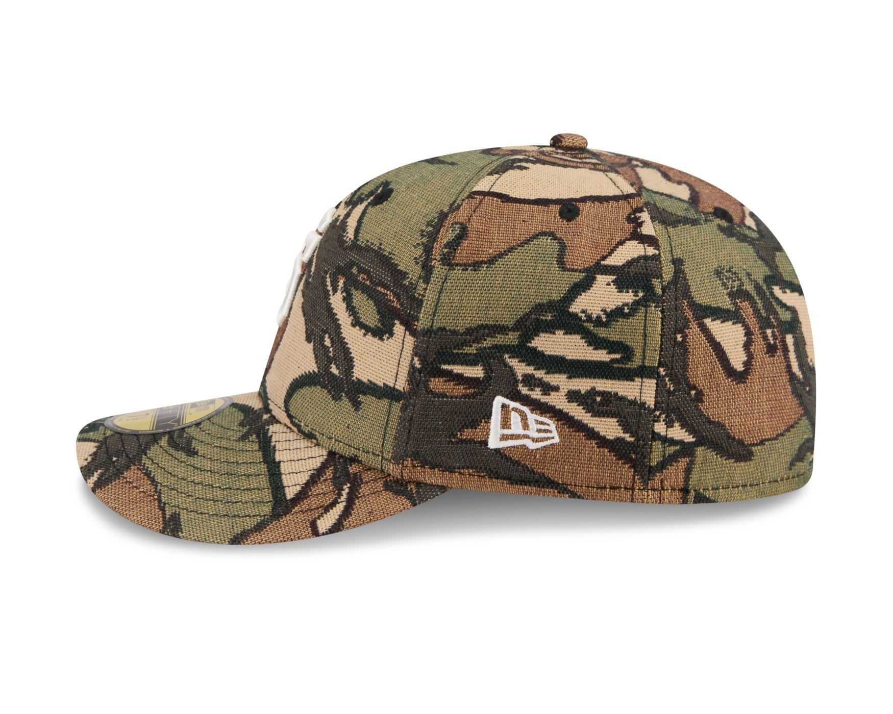 Bone New Era 59FIFTY San Francisco Giants MLB Militar Marrom/Verde 7