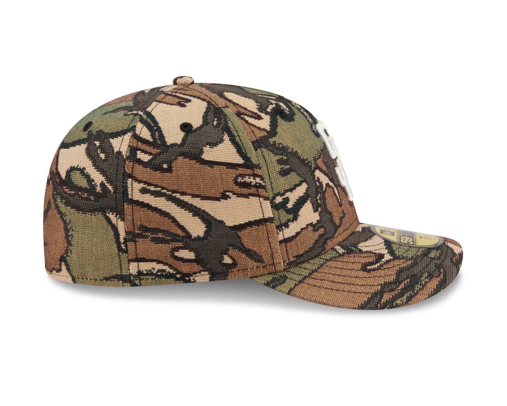 Bone New Era 59FIFTY San Diego Padres MLB Militar Marrom/Verde 4