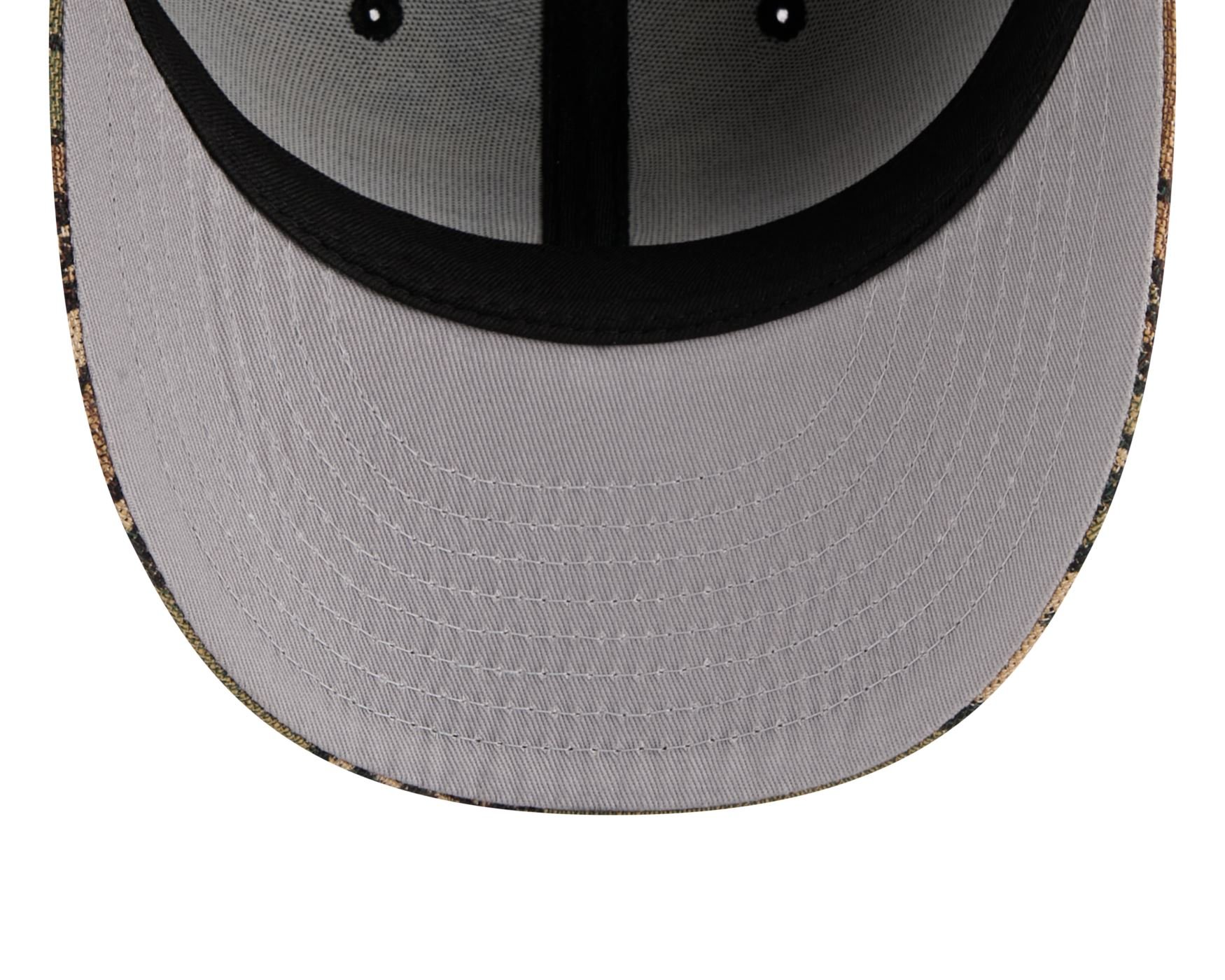 Bone New Era 59FIFTY San Diego Padres MLB Militar Marrom/Verde 6