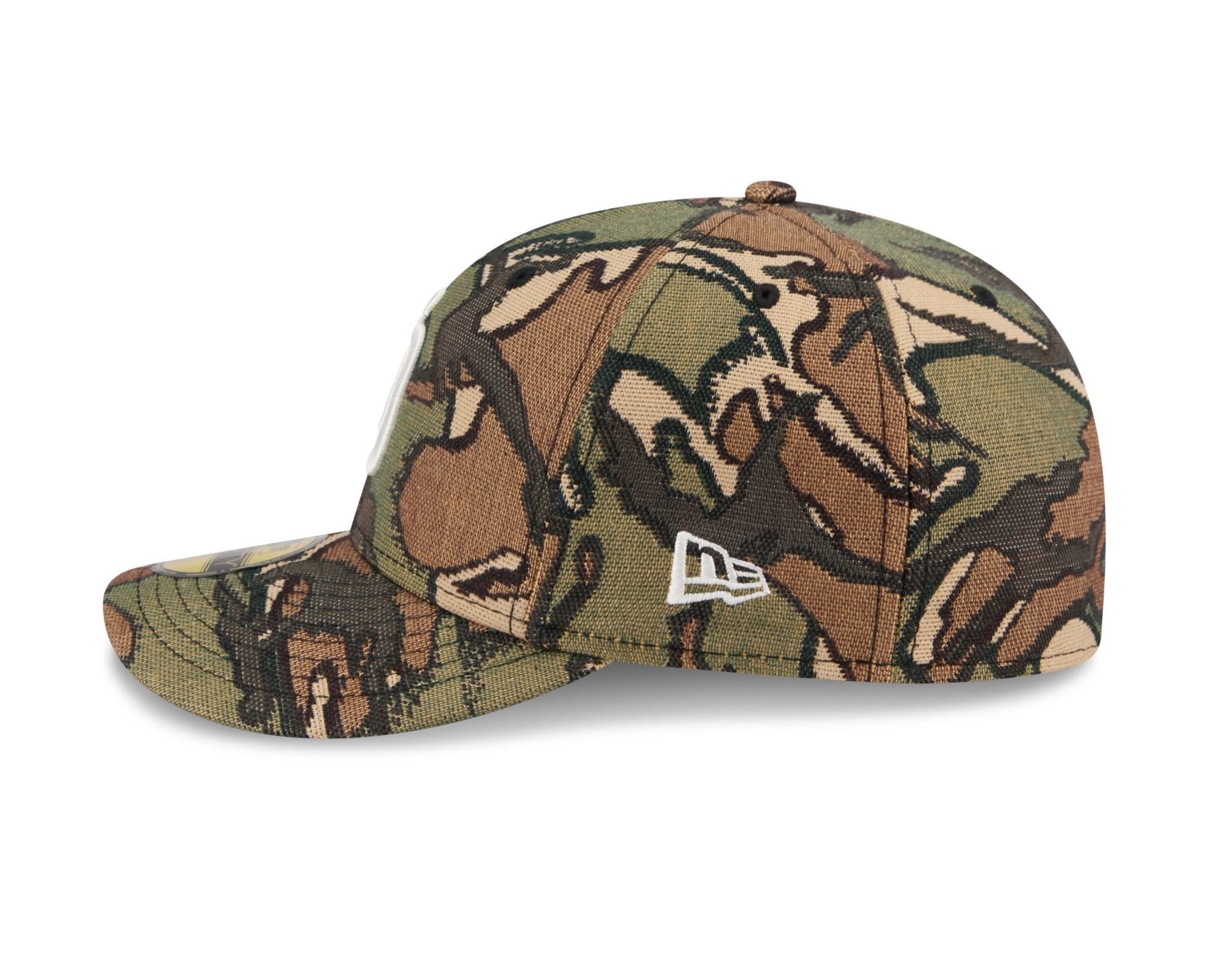 Bone New Era 59FIFTY San Diego Padres MLB Militar Marrom/Verde 7