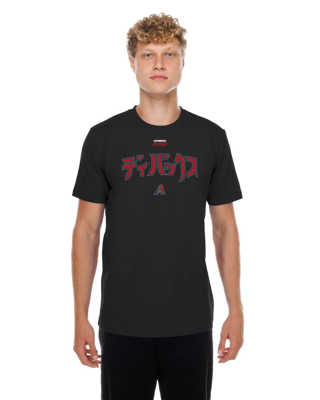 Camiseta New Era Regular Arizona Diamondbacks MLB Hyperfly Preto