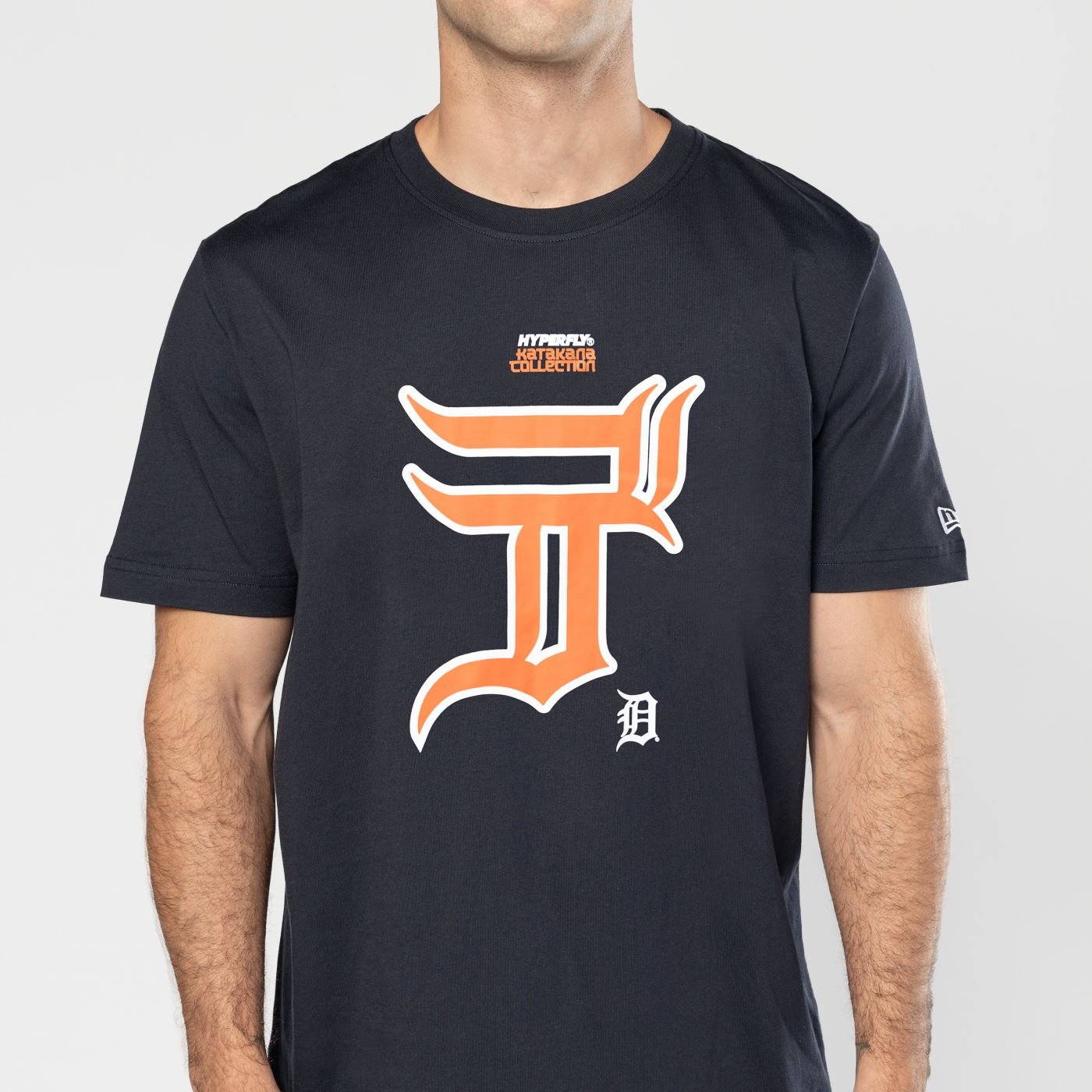 Camiseta New Era Regular Detroit Tigers MLB Hyperfly Marinho Azul Marinho 3