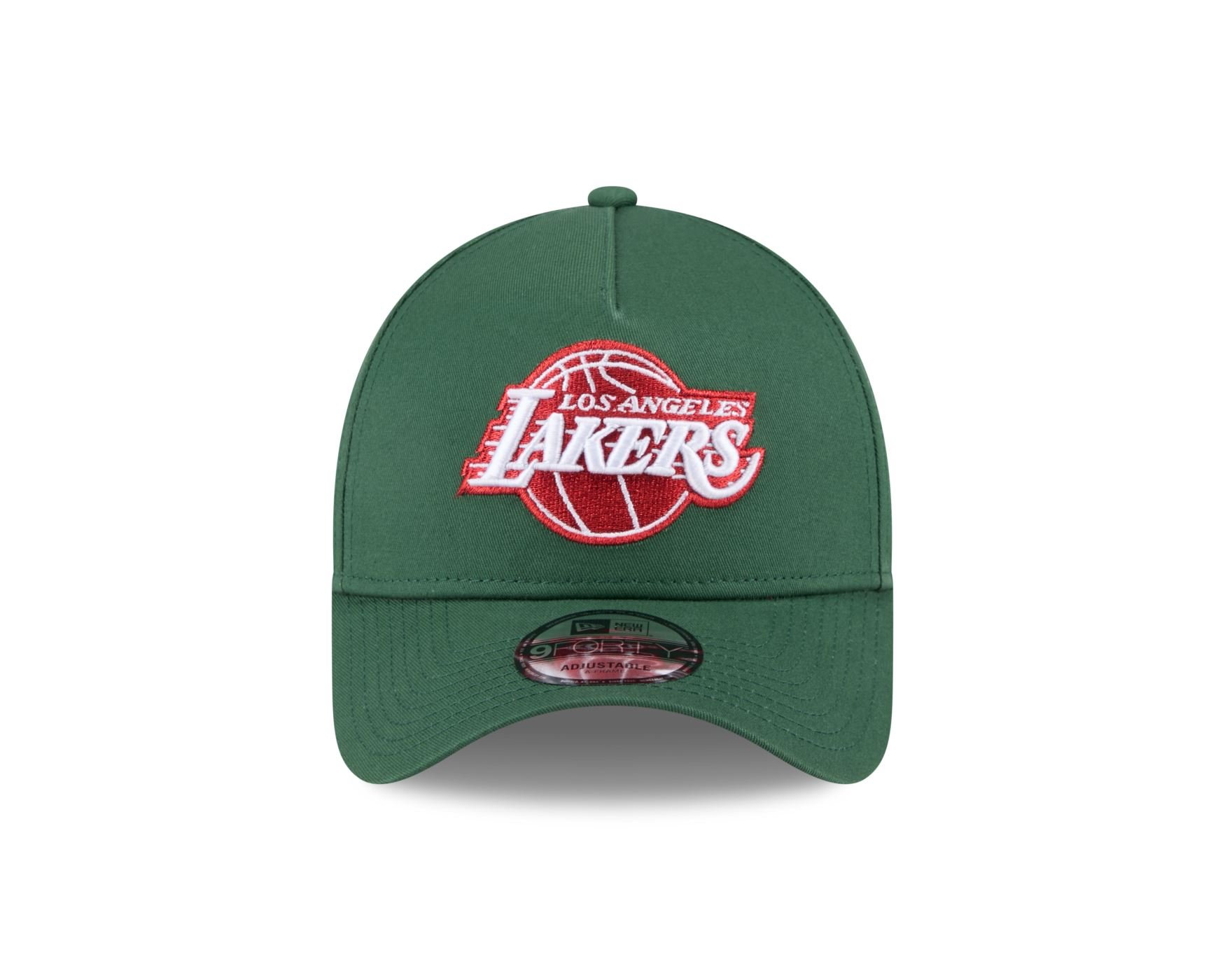 Bone New Era 9FORTY A-FRAME SNAPBACK Los Angeles Lakers NBA Verde Verde 2