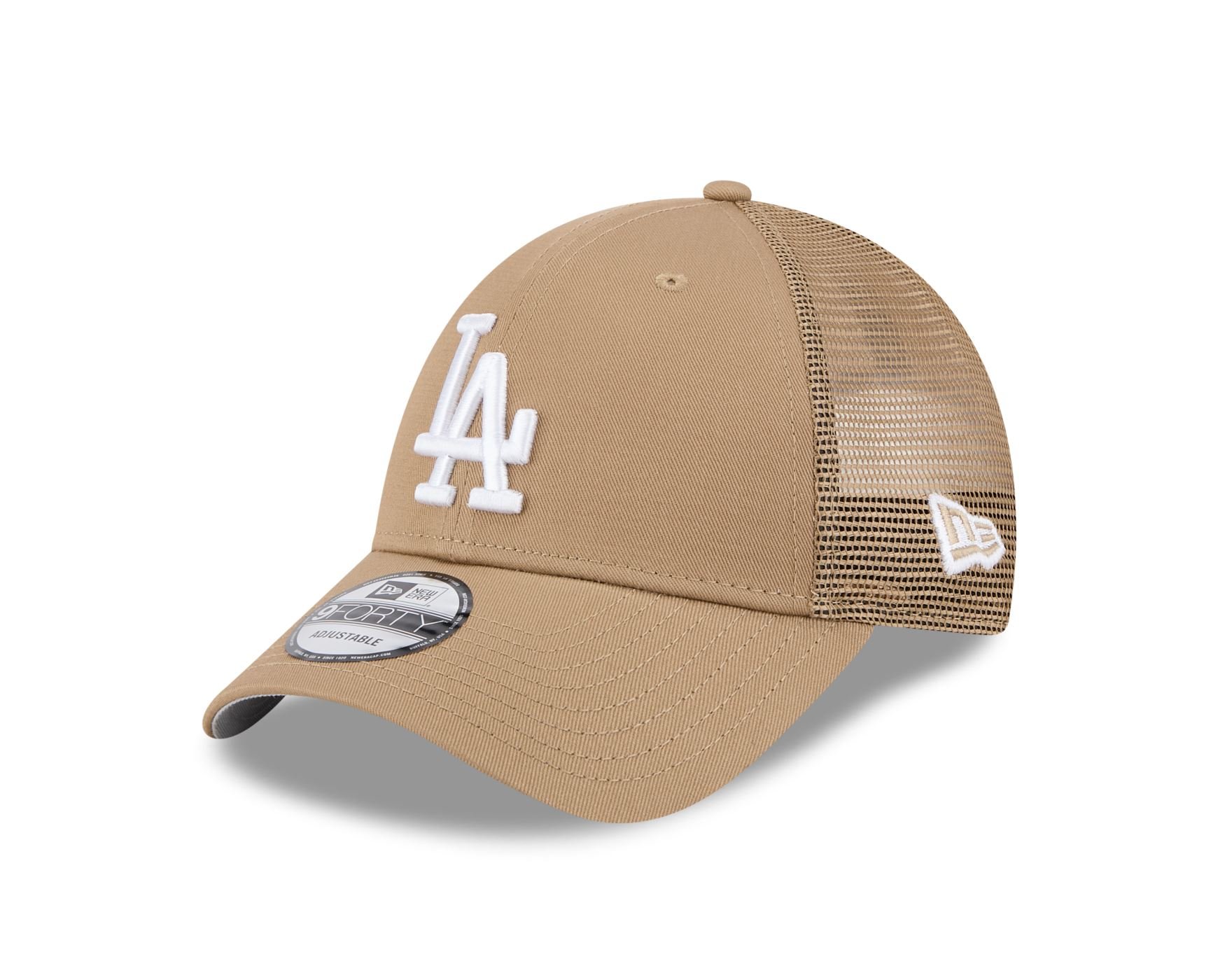 Bone New Era 9FORTY Los Angeles Dodgers MLB Kaki
