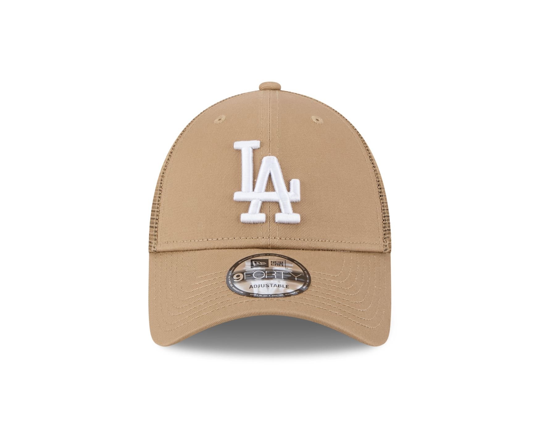 Bone New Era 9FORTY Los Angeles Dodgers MLB Kaki Kaki 2