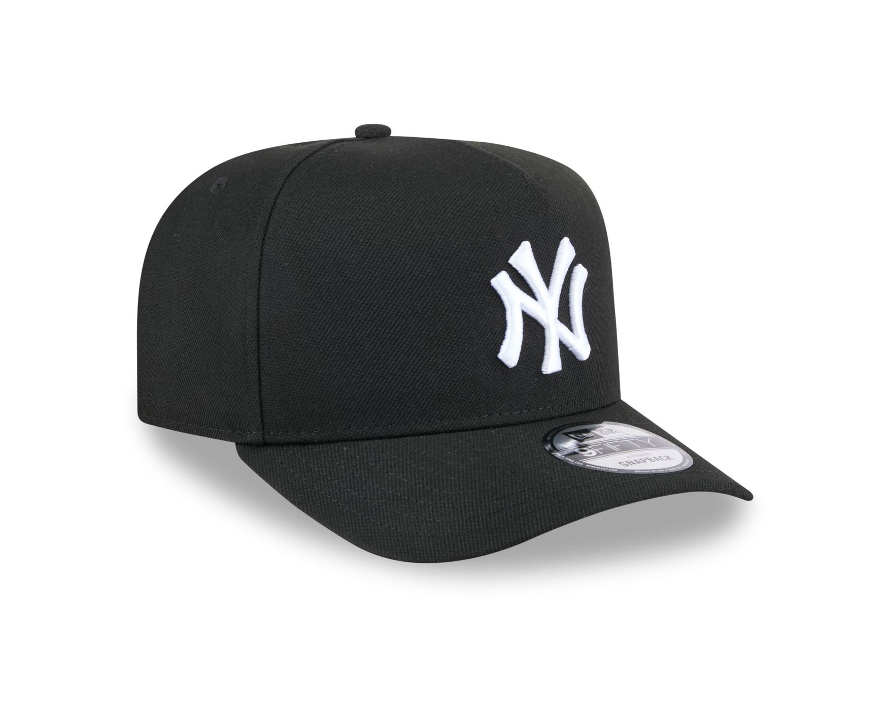 Bone New Era 9FIFTY A-FRAME SNAPBACK New York Yankees MLB Preto Preto 3