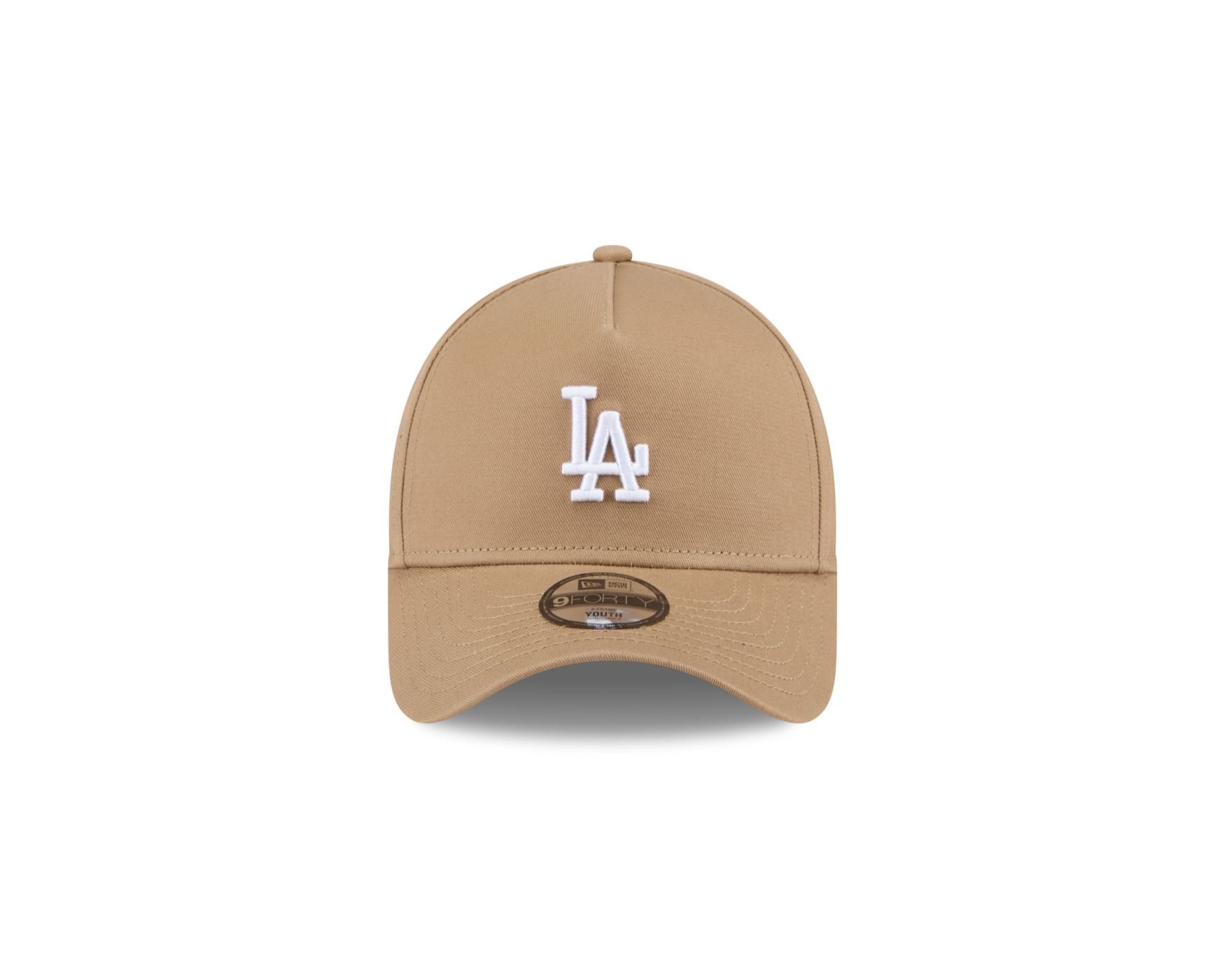 Bone New Era  9FORTY A-Frame Los Angeles Dodgers MLB Kaki Kaki 2