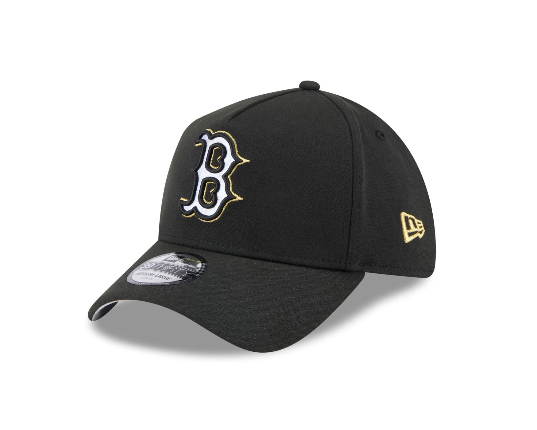 Bone New Era  39THIRTY A-Frame Boston Red Sox MLB Preto