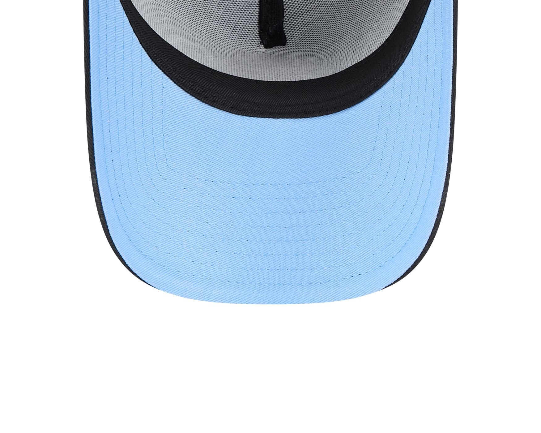 Bone New Era 9FORTY A-FRAME SNAPBACK Chicago White Sox MLB Preto Preto 6