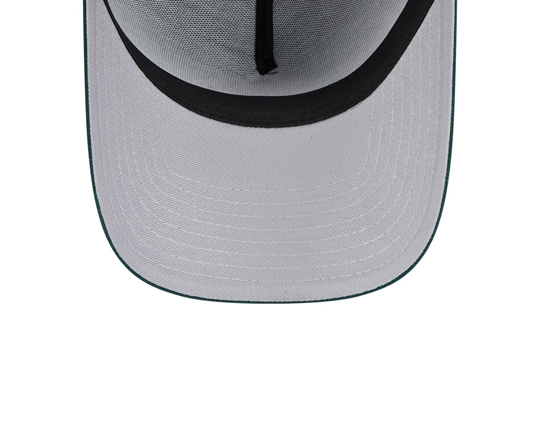 Bone New Era 9FORTY A-FRAME SNAPBACK New York Yankees MLB Marrom Marrom/Verde 6