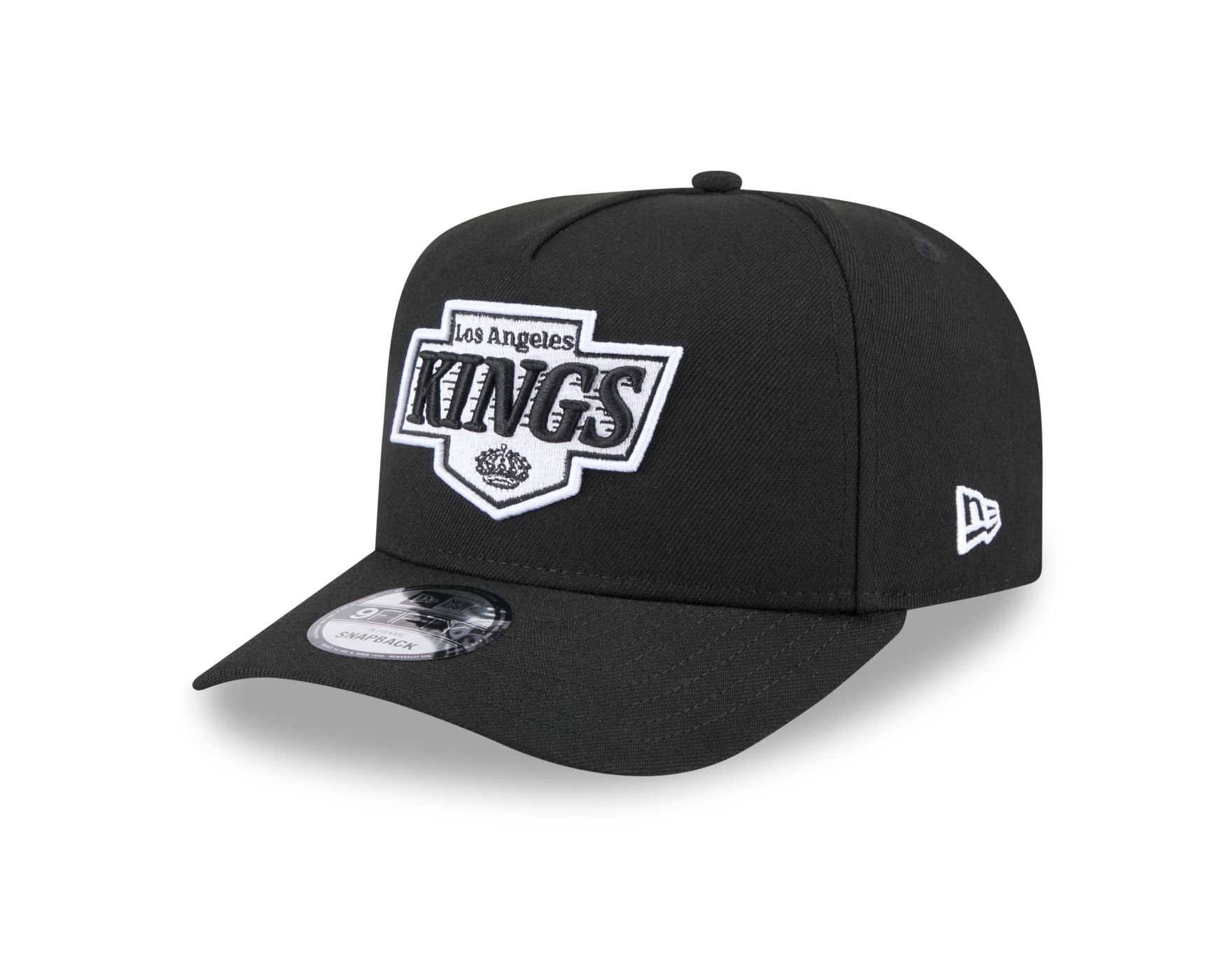 Bone New Era 9FIFTY A-FRAME SNAPBACK Los Angeles Kings NHL Preto