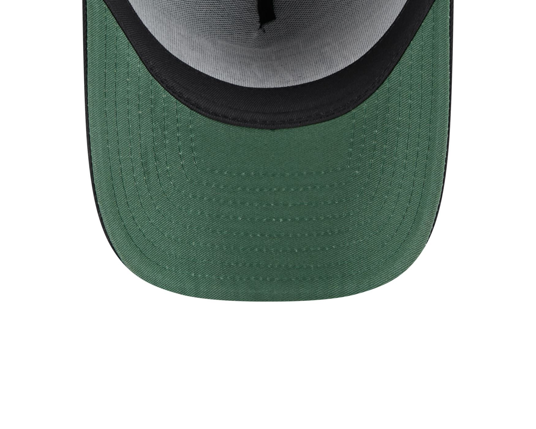 Bone New Era 9FIFTY A-FRAME SNAPBACK Los Angeles Kings NHL Preto Preto 6