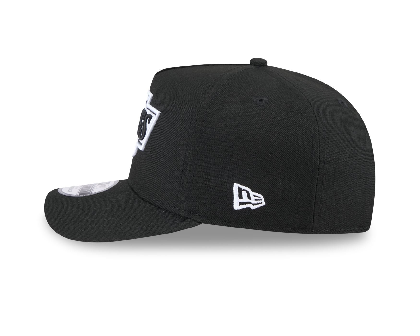 Bone New Era 9FIFTY A-FRAME SNAPBACK Los Angeles Kings NHL Preto Preto 7
