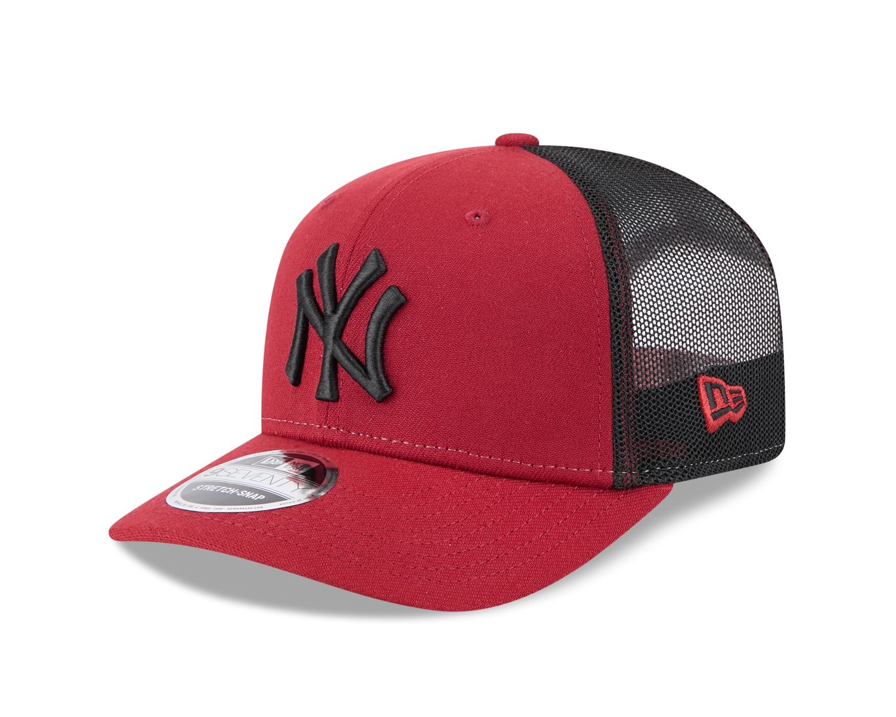 Bone New Era 9SEVENTY STRETCH SNAP New York Yankees MLB Vermelho