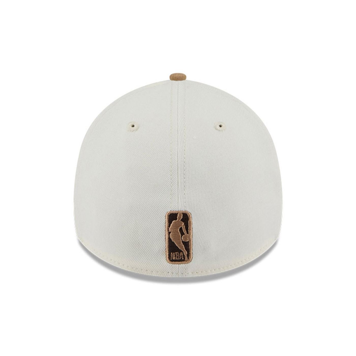 Bone New Era 39THIRTY A-FRAME Chicago Bulls NBA Branco Bege 4