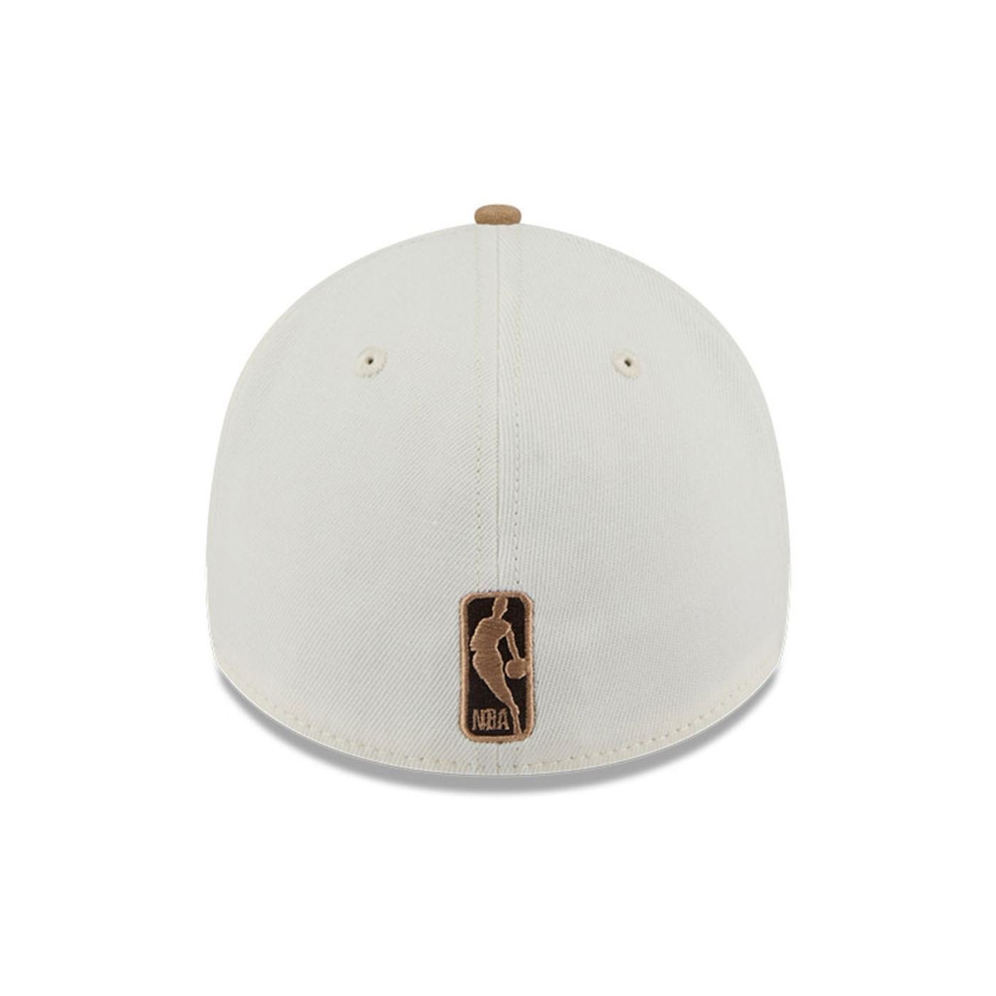 Bone New Era 39THIRTY A-FRAME Los Angeles Lakers NBA Branco Bege 5