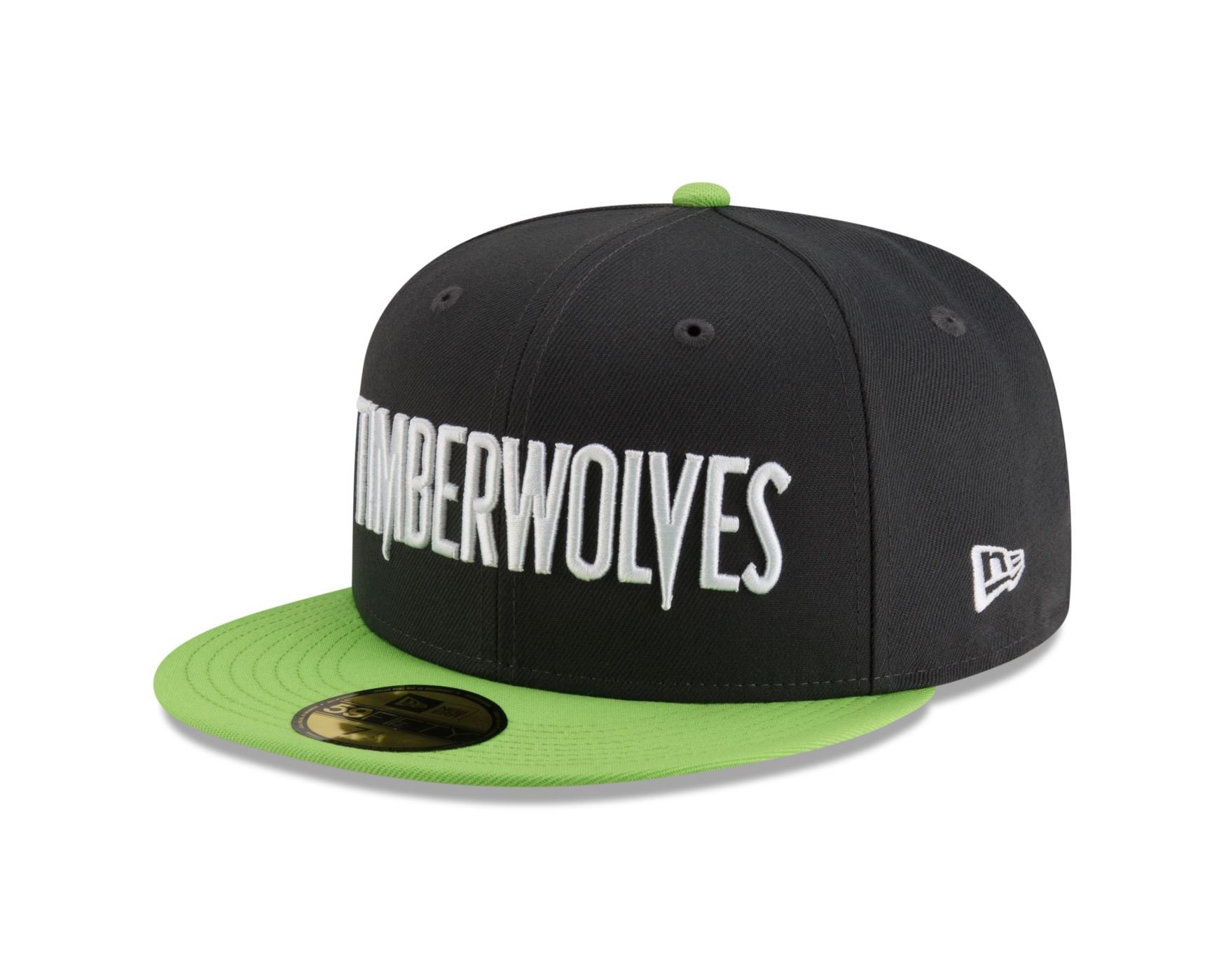 Bone New Era  59FIFTY Minnesota Timberwolves NBA Chumbo