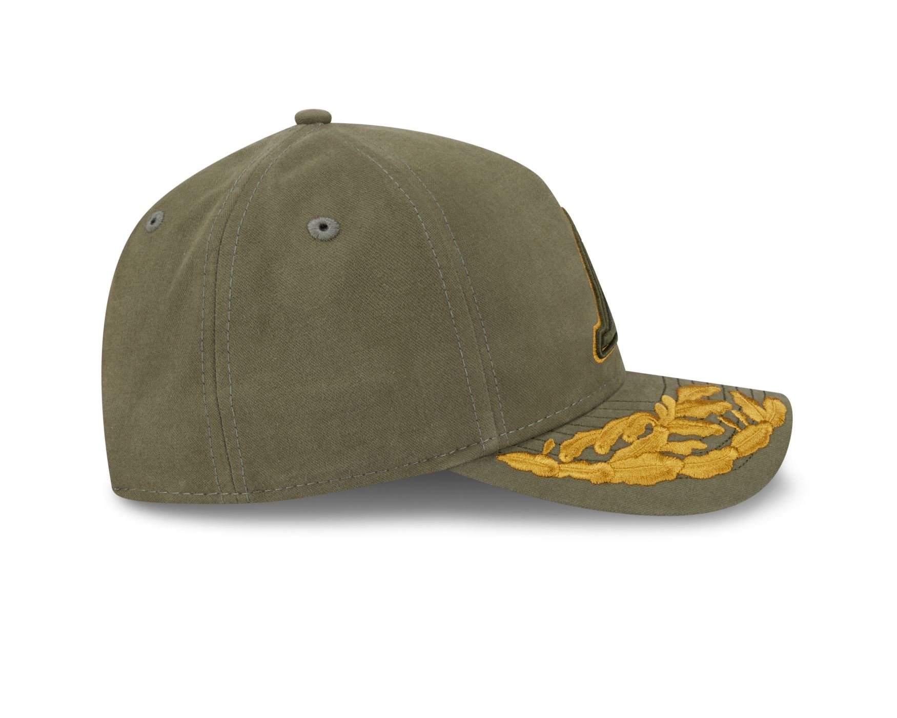 Bone New Era 9FORTY M-CROWN Los Angeles Lakers NBA x Alpha Industries Verde Verde 6