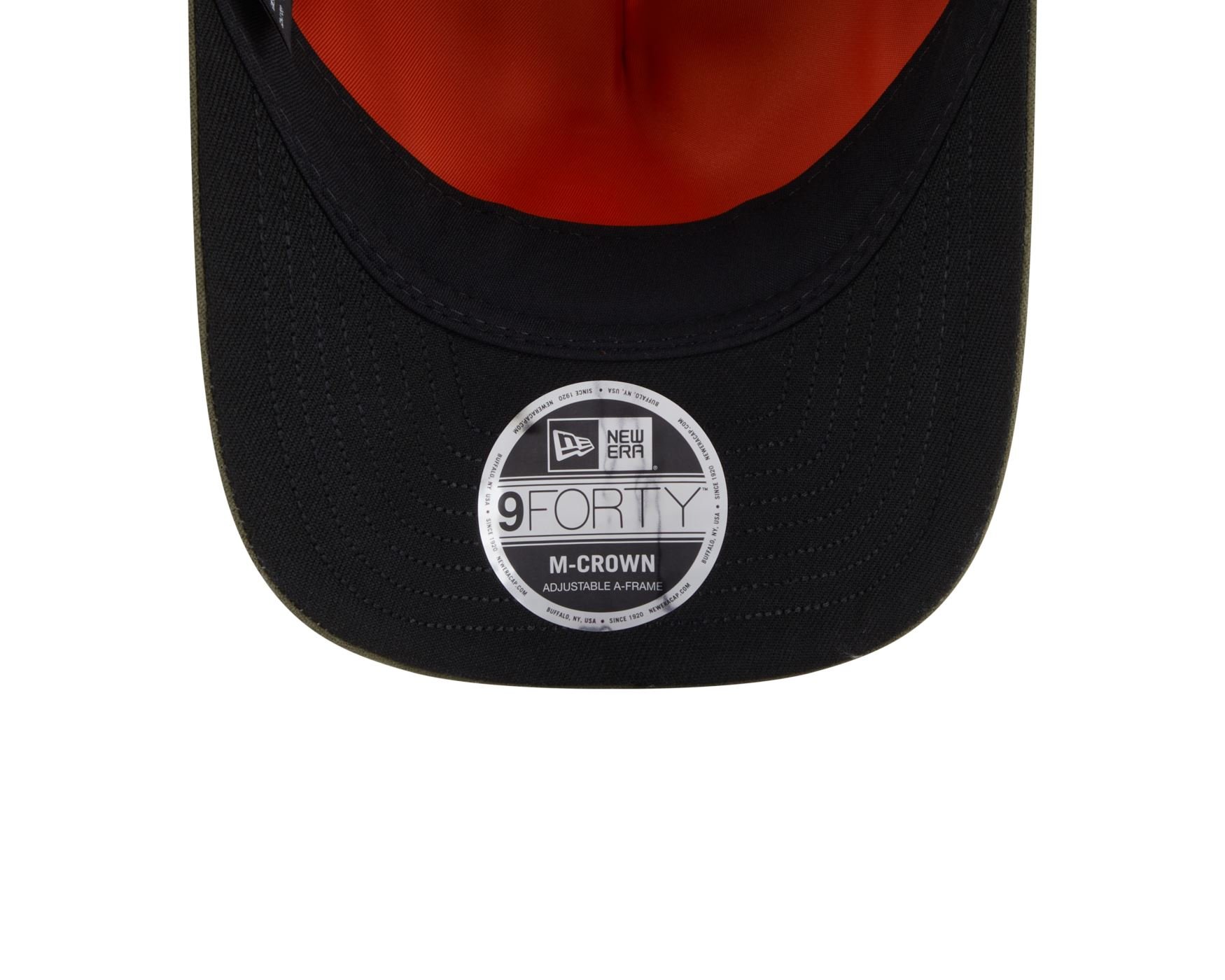 Bone New Era 9FORTY M-CROWN Los Angeles Lakers NBA x Alpha Industries Verde Verde 7