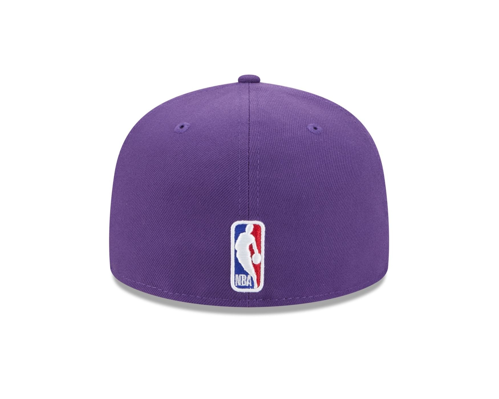 Bone New Era 59FIFTY Los Angeles Lakers NBA Roxo Roxo 4