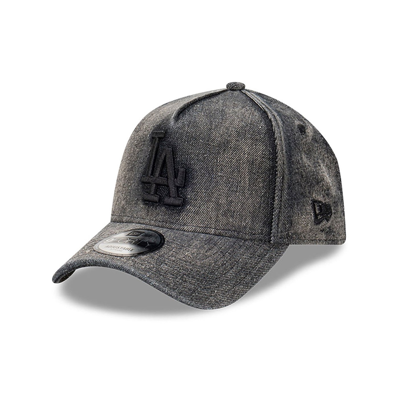 Bone New Era 9FORTY A-FRAME SNAPBACK Los Angeles Dodgers MLB Preto