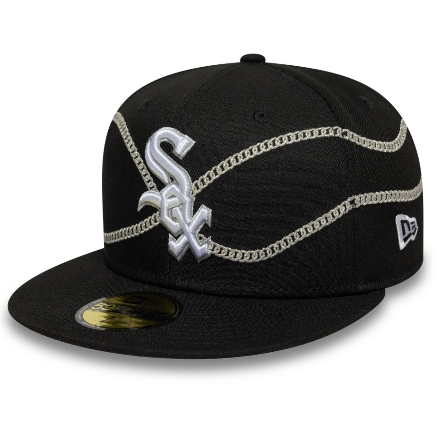 Bone New Era 59FIFTY Chicago White Sox MLB Preto