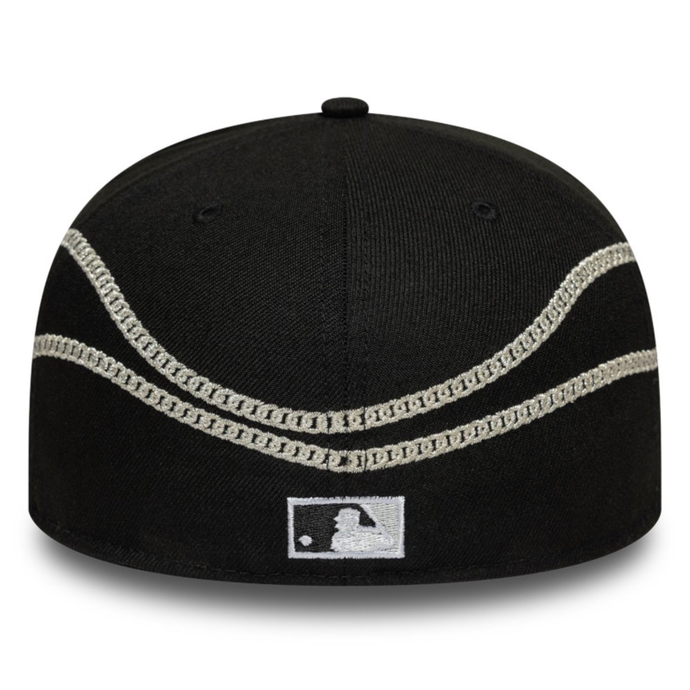 Bone New Era 59FIFTY Chicago White Sox MLB Preto Preto 5