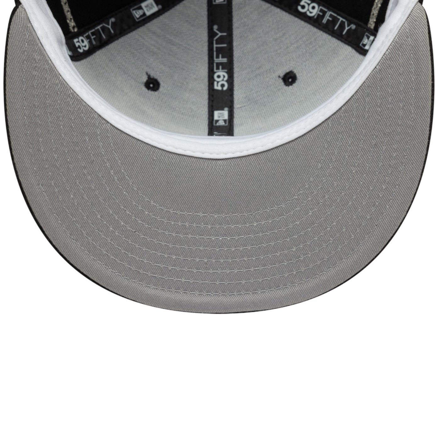 Bone New Era 59FIFTY Chicago White Sox MLB Preto Preto 6