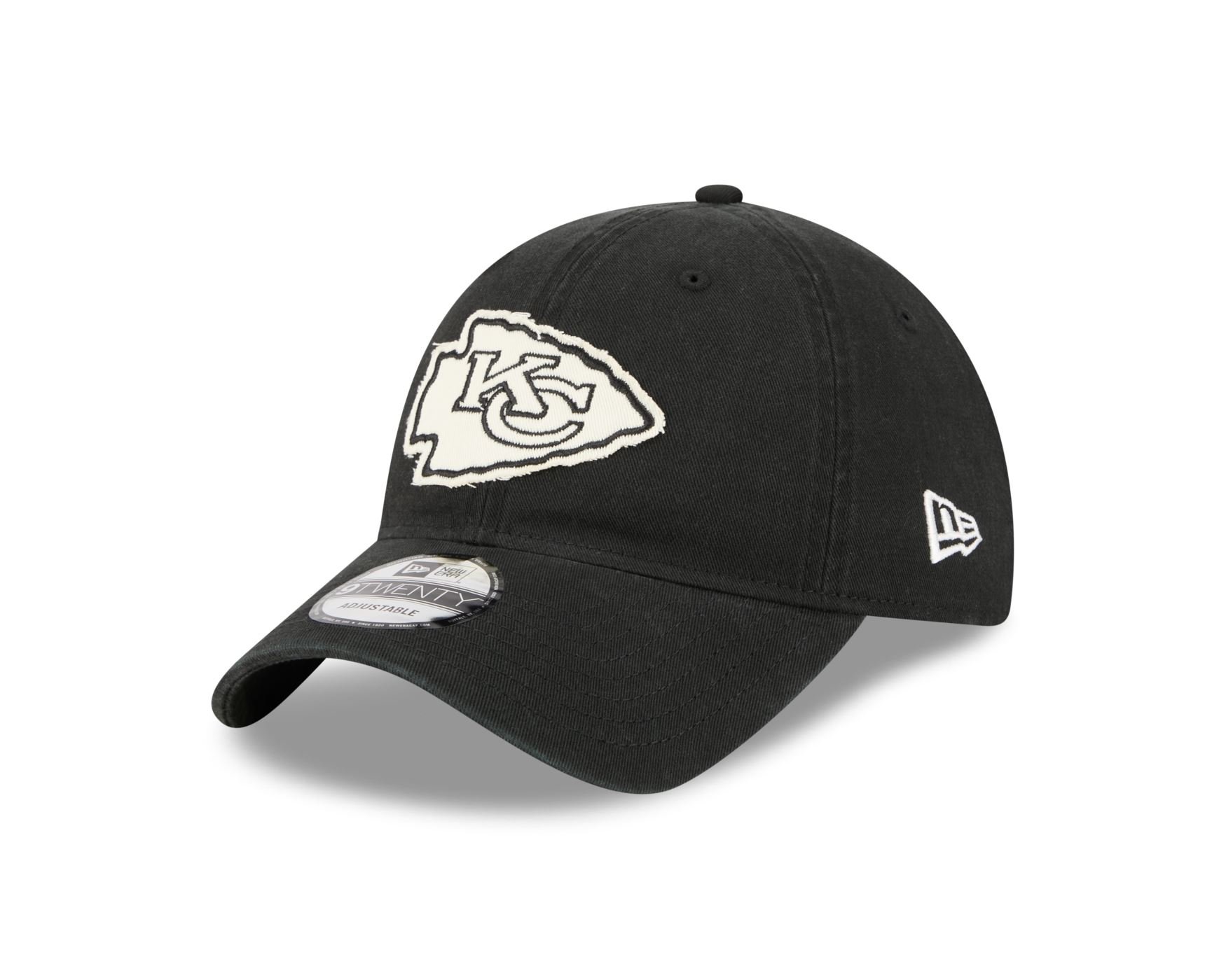 Bone New Era 9TWENTY STRAPBACK Kansas City Chiefs NFL Preto