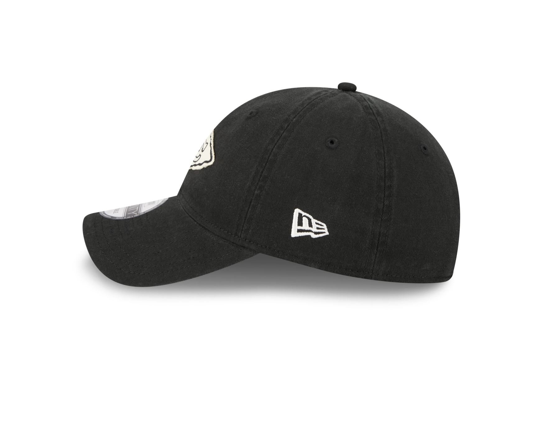 Bone New Era 9TWENTY STRAPBACK Kansas City Chiefs NFL Preto Preto 6