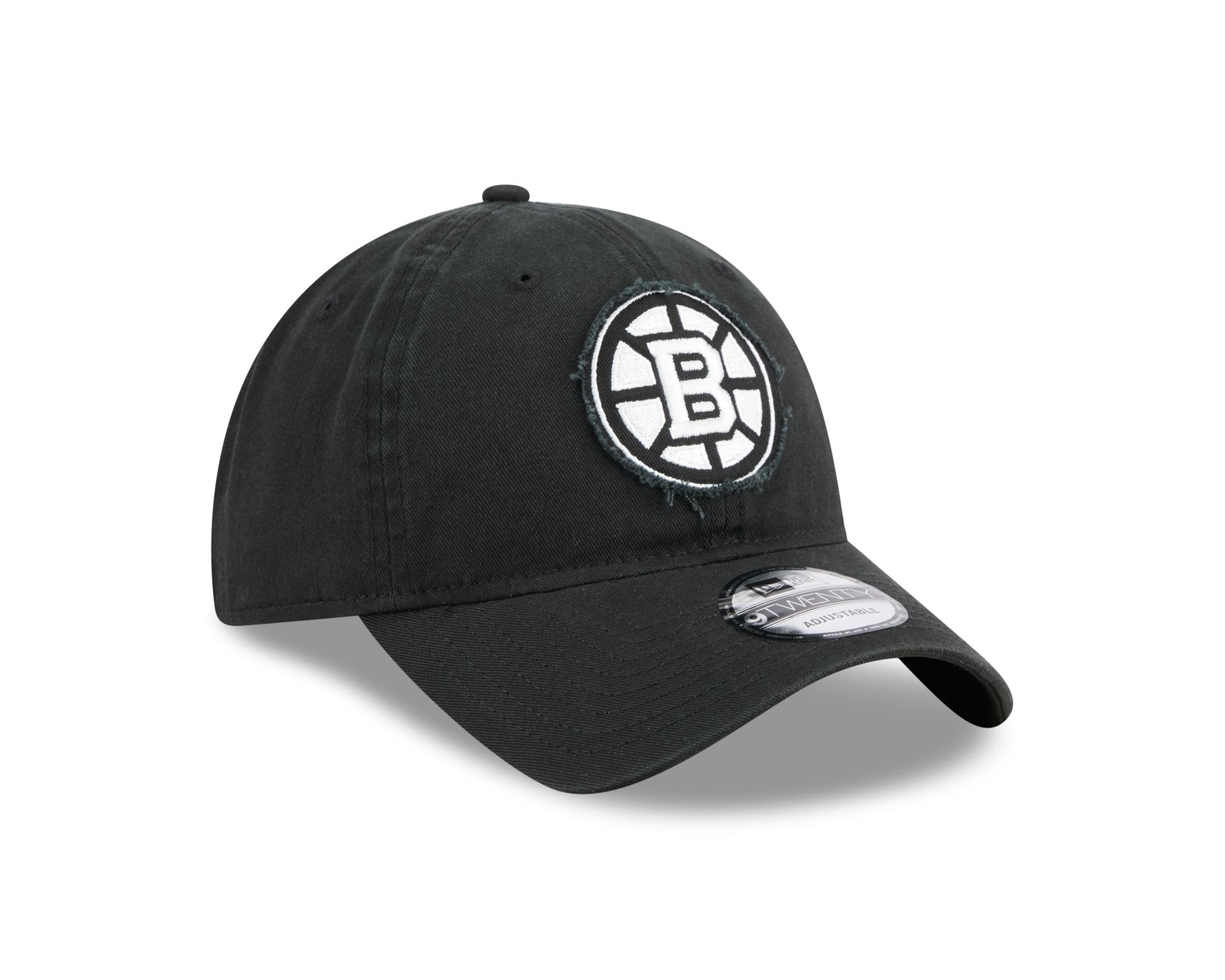 Bone New Era 9TWENTY STRAPBACK Boston Bruins NHL Preto Preto 3