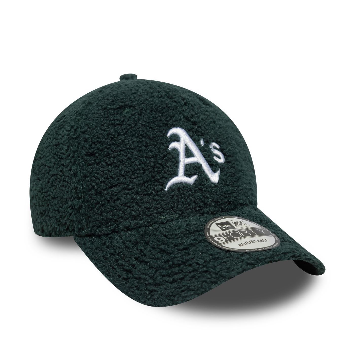 Bone New Era 9FORTY Oakland Athletics MLB Verde Verde 3