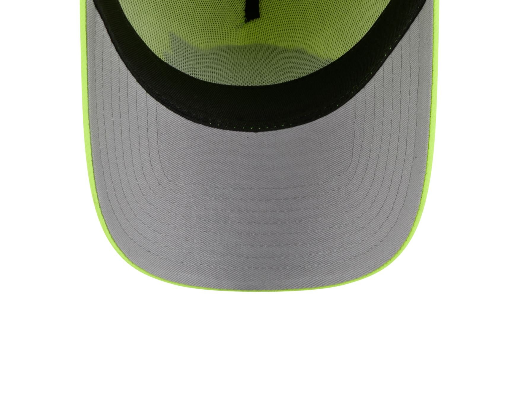 Bone New Era  9FORTY A-Frame Los Angeles Lakers NBA Bege Verde 6